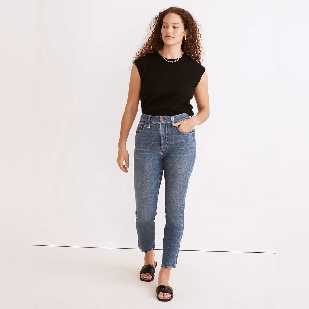 🍁NWOT Madewell The Perfect Vintage Jean in Finney Wash, Size 25